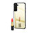 Coque Rebord Contour Silicone et Vitre Miroir Housse Etui M01 pour Samsung Galaxy S21 5G Or