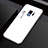 Coque Rebord Contour Silicone et Vitre Miroir Housse Etui M01 pour Samsung Galaxy S9 Blanc