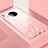 Coque Rebord Contour Silicone et Vitre Miroir Housse Etui M02 pour Huawei Mate 30 5G Or Rose