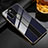 Coque Rebord Contour Silicone et Vitre Miroir Housse Etui M02 pour Huawei P30 Pro New Edition Noir