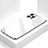 Coque Rebord Contour Silicone et Vitre Miroir Housse Etui M05 pour Apple iPhone 14 Pro Max Blanc