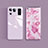 Coque Rebord Contour Silicone et Vitre Miroir Housse Etui M05 pour Xiaomi Mi 11 Ultra 5G Violet Clair