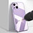 Coque Rebord Contour Silicone et Vitre Miroir Housse Etui M09 pour Apple iPhone 13 Petit