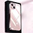 Coque Rebord Contour Silicone et Vitre Miroir Housse Etui M09 pour Apple iPhone 13 Petit