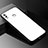 Coque Rebord Contour Silicone et Vitre Miroir Housse Etui pour Huawei Y9 (2019) Blanc