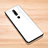 Coque Rebord Contour Silicone et Vitre Miroir Housse Etui pour Nokia 6.1 Plus Blanc