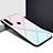 Coque Rebord Contour Silicone et Vitre Miroir Housse Etui pour Oppo A31 Petit