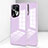 Coque Rebord Contour Silicone et Vitre Miroir Housse Etui pour Oppo Find X5 5G Petit