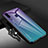 Coque Rebord Contour Silicone et Vitre Miroir Housse Etui pour Samsung Galaxy A20s Violet