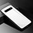 Coque Rebord Contour Silicone et Vitre Miroir Housse Etui pour Samsung Galaxy S10 5G Blanc