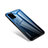 Coque Rebord Contour Silicone et Vitre Miroir Housse Etui pour Samsung Galaxy S20 FE 4G Bleu