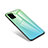 Coque Rebord Contour Silicone et Vitre Miroir Housse Etui pour Samsung Galaxy S20 Lite 5G Vert