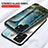 Coque Rebord Contour Silicone et Vitre Miroir Housse Etui pour Samsung Galaxy S21 Ultra 5G Petit