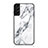 Coque Rebord Contour Silicone et Vitre Miroir Housse Etui pour Samsung Galaxy S23 Plus 5G Blanc