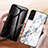 Coque Rebord Contour Silicone et Vitre Miroir Housse Etui pour Samsung Galaxy S24 5G Petit