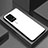 Coque Rebord Contour Silicone et Vitre Miroir Housse Etui pour Xiaomi Poco X5 5G Blanc