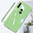 Coque Rebord Contour Silicone et Vitre Miroir Housse Etui T01 pour Huawei Honor 20i Vert