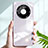 Coque Rebord Contour Silicone et Vitre Miroir Housse Etui T01 pour Huawei Mate 40E Pro 4G Petit