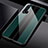 Coque Rebord Contour Silicone et Vitre Miroir Housse Etui T01 pour Huawei Nova 6 5G Vert