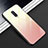 Coque Rebord Contour Silicone et Vitre Miroir Housse Etui T01 pour OnePlus 8 Jaune