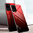 Coque Rebord Contour Silicone et Vitre Miroir Housse Etui T01 pour Samsung Galaxy S20 Ultra Rouge