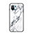 Coque Rebord Contour Silicone et Vitre Miroir Housse Etui T01 pour Xiaomi Mi 11 Lite 5G Blanc