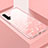 Coque Rebord Contour Silicone et Vitre Miroir Housse Etui T03 pour Huawei Nova 5 Pro Rose