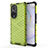 Coque Rebord Contour Silicone et Vitre Transparente Housse Etui 360 Degres AM1 pour Huawei Honor 50 Pro 5G Vert