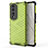 Coque Rebord Contour Silicone et Vitre Transparente Housse Etui 360 Degres AM1 pour Huawei Honor 70 Pro 5G Vert