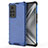 Coque Rebord Contour Silicone et Vitre Transparente Housse Etui 360 Degres AM1 pour Huawei Honor V40 5G Bleu