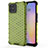 Coque Rebord Contour Silicone et Vitre Transparente Housse Etui 360 Degres AM1 pour Huawei Nova 8 SE 4G Vert