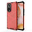 Coque Rebord Contour Silicone et Vitre Transparente Housse Etui 360 Degres AM1 pour Huawei Nova 9 Rouge