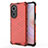 Coque Rebord Contour Silicone et Vitre Transparente Housse Etui 360 Degres AM1 pour Huawei Nova 9 SE Rouge