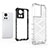 Coque Rebord Contour Silicone et Vitre Transparente Housse Etui 360 Degres AM1 pour OnePlus 10R 5G Petit