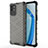 Coque Rebord Contour Silicone et Vitre Transparente Housse Etui 360 Degres AM1 pour OnePlus 9R 5G Noir