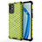 Coque Rebord Contour Silicone et Vitre Transparente Housse Etui 360 Degres AM1 pour OnePlus 9R 5G Vert