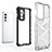 Coque Rebord Contour Silicone et Vitre Transparente Housse Etui 360 Degres AM1 pour OnePlus 9RT 5G Petit