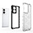 Coque Rebord Contour Silicone et Vitre Transparente Housse Etui 360 Degres AM1 pour OnePlus Nord 2T 5G Petit