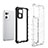 Coque Rebord Contour Silicone et Vitre Transparente Housse Etui 360 Degres AM1 pour OnePlus Nord CE 2 5G Petit