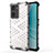 Coque Rebord Contour Silicone et Vitre Transparente Housse Etui 360 Degres AM1 pour OnePlus Nord N20 SE Blanc