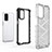 Coque Rebord Contour Silicone et Vitre Transparente Housse Etui 360 Degres AM1 pour OnePlus Nord N200 5G Petit