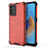 Coque Rebord Contour Silicone et Vitre Transparente Housse Etui 360 Degres AM1 pour Oppo A95 4G Rouge