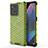 Coque Rebord Contour Silicone et Vitre Transparente Housse Etui 360 Degres AM1 pour Oppo Find X3 5G Vert