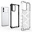 Coque Rebord Contour Silicone et Vitre Transparente Housse Etui 360 Degres AM1 pour Oppo K9 Pro 5G Petit