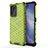 Coque Rebord Contour Silicone et Vitre Transparente Housse Etui 360 Degres AM1 pour Oppo Reno5 Z 5G Vert