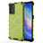 Coque Rebord Contour Silicone et Vitre Transparente Housse Etui 360 Degres AM1 pour Oppo Reno6 5G Vert