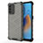 Coque Rebord Contour Silicone et Vitre Transparente Housse Etui 360 Degres AM1 pour Oppo Reno6 Lite Noir