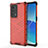 Coque Rebord Contour Silicone et Vitre Transparente Housse Etui 360 Degres AM1 pour Oppo Reno6 Pro 5G Rouge