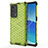 Coque Rebord Contour Silicone et Vitre Transparente Housse Etui 360 Degres AM1 pour Oppo Reno6 Pro+ Plus 5G Vert