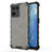 Coque Rebord Contour Silicone et Vitre Transparente Housse Etui 360 Degres AM1 pour Oppo Reno7 4G Noir